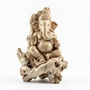 sacred white akda ganesh root artifact (2)