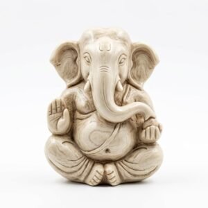 sacred white akda ganesh root artifact